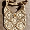 Wool granny square bag