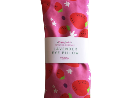 Lavender eye pillow cherry and mint special edition strawberries