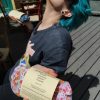 Lavender and Linseed Eye Pillow-Organic Flaxseed & Lavender Eye Mask for Sleep, Yoga, Heat or Cold Therapy - Image 3