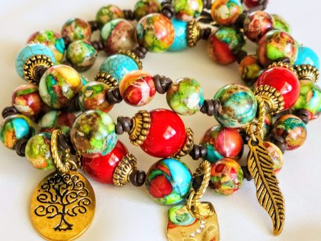 Gemstone Bracelet "Wrap Me"