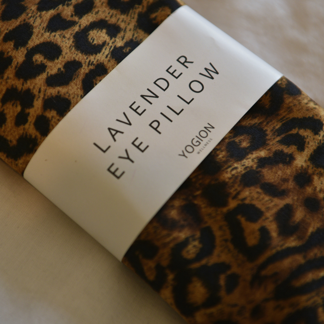 yogion Lavender eye pillow Leopard