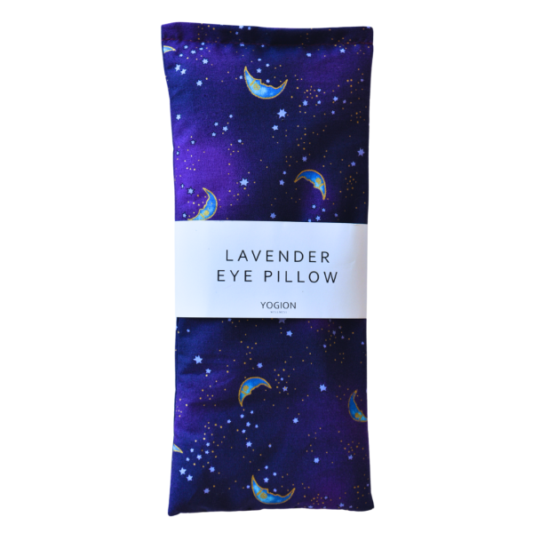yogion Lavender eye pillow Purple Golden moon