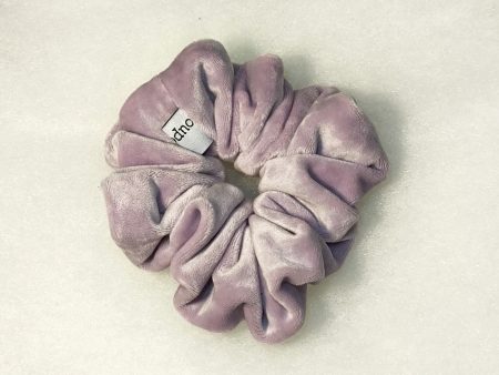 Pink Velvet Scrunchie