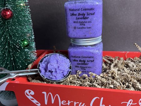 Shea BODY SCRUB LAVANDER