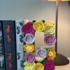 Vibrant Felt-Decorated Letter Bookends - Image 2