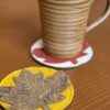 Charming Felt 'Leaf' Coasters - Set of 4 - Image 9