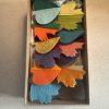 Charming Felt 'Leaf' Napkin Holders- Set of 12 - Image 2