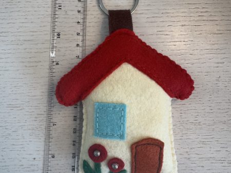 Sweet Felt 'Home' Keyring Charm