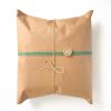 the "Silly Princess" cushion // grey & fuchsia decorative cushion - packaging