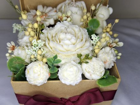 Candle Flower box💐
