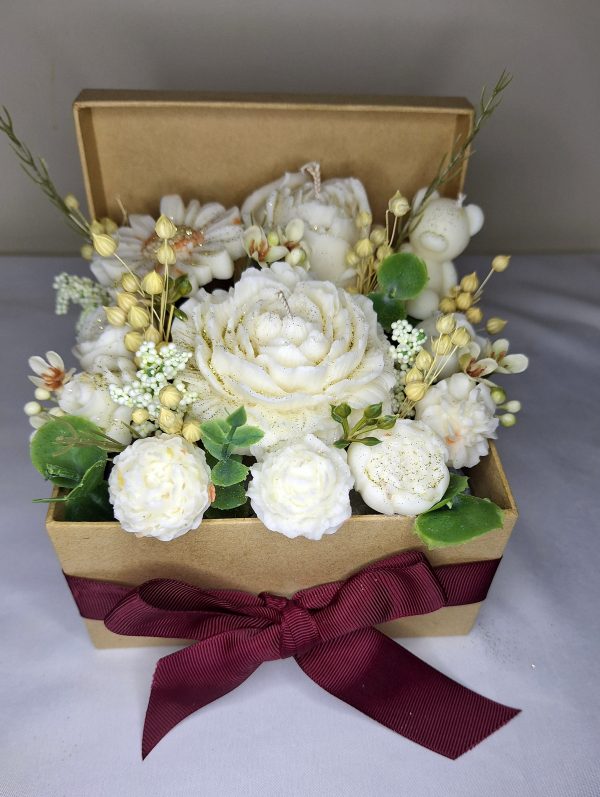 Candle Flower box💐
