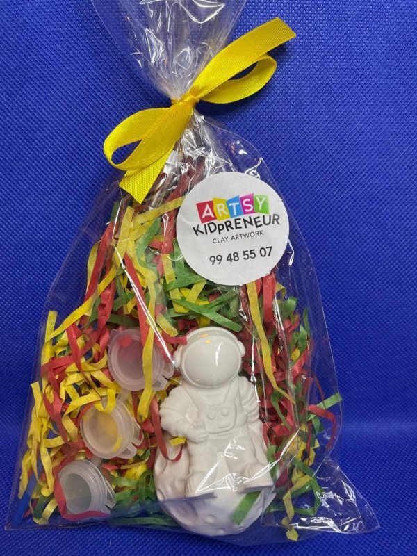 Ceramic Gypsum 3D Astronaut