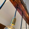 Hanging Pendant Light Rustic Solid Wood - Image 3