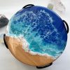 Ocean resin coasters set of four.