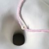 Pink Beaded Pearl Necklace - Image 3