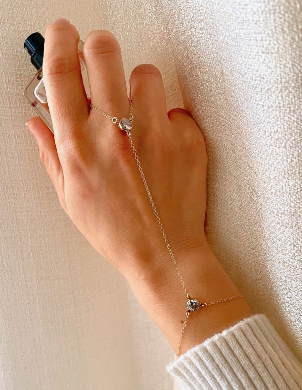 Adjustable Ring and Hand Chain - Image 6