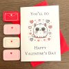 cat valentine's day card