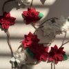 Elegant Felt Flower Garland - 2 available