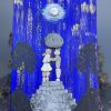 Pebbles on Canvas "Under The Moon Light", A perfect gift for a soulmate - Image 2