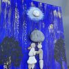 Pebbles on Canvas "Under The Moon Light", A perfect gift for a soulmate - Image 6
