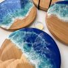 Ocean resin coasters set of four. - Image 8