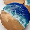 Ocean resin coasters set of four. - Image 6