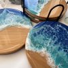 Ocean resin coasters set of four. - Image 5