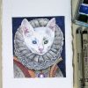 Funny Royal Pet Custom Hand Painted Watercolour Painting - Image 4