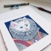 Funny Royal Pet Custom Hand Painted Watercolour Painting - Image 3