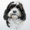 Treasured Custom Pet Portrait Watercolour Painting - Image 6