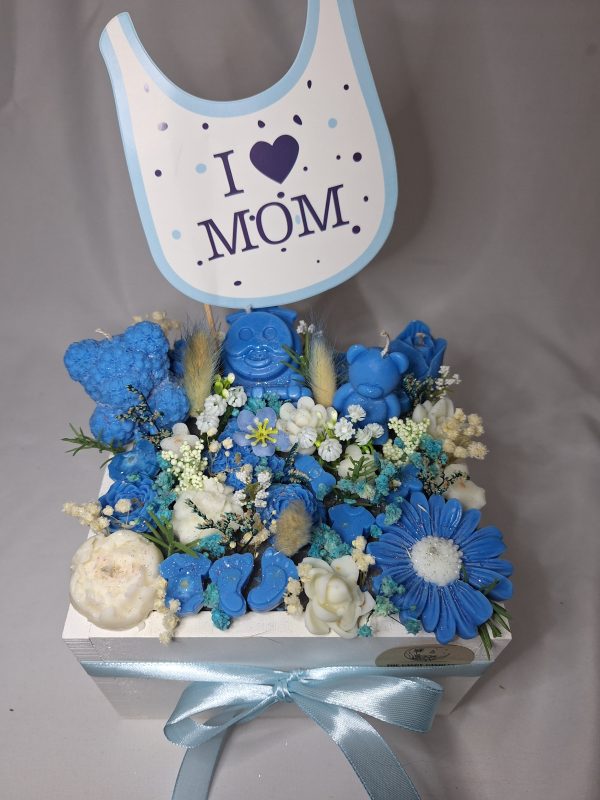 Candle baby wood box🩵🩷 - Image 3