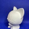 Ceramic Gypsum 3D Cat
