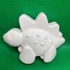 Ceramic Gypsum Stegosaurus Dinosaur