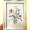 Seaglass and Seashell Framed Art
