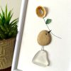Seaglass and Pebble Handcrafted Minimalist Art