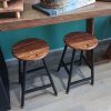Beautiful pair of handmade stools - Image 10
