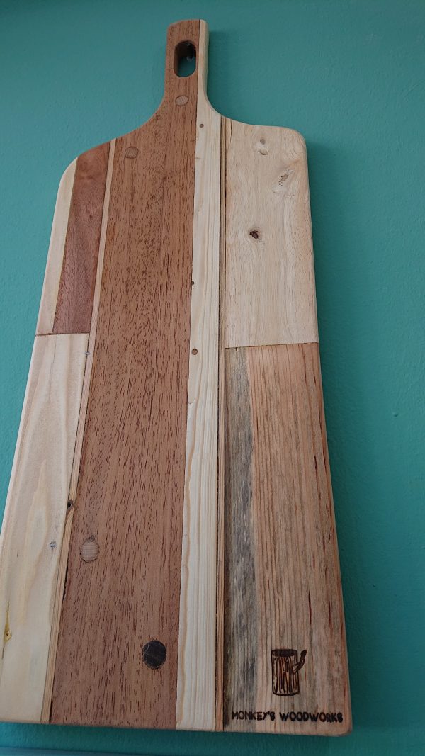 Unique multi-wood serving board - Image 6