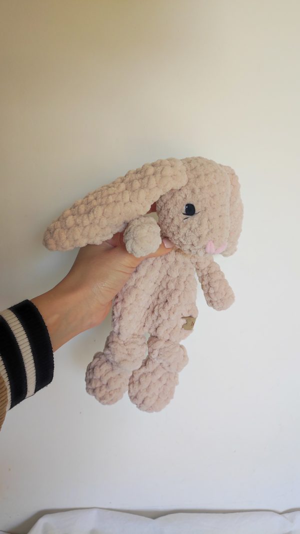 beige bunny lovey