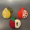 Playful Felt Fruit Magnets