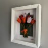 Framed Felt Tulip Bouquet
