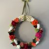 Stunning Felt Flower Wreath-40cm
