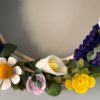 Delightful Felt Flower Wreath - 30cm