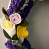 Delightful Felt Flower Wreath - 30cm