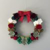 Festive Felt Winter Wreath-30cm