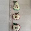 Whimsical Felt Fruit Magnets -3 variations