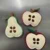 Whimsical Felt Fruit Magnets -3 variations