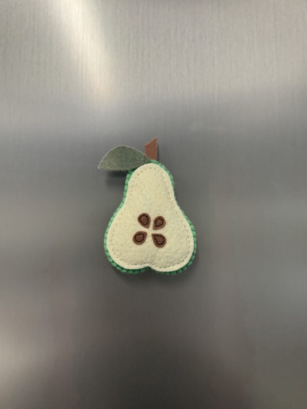 Whimsical Felt Fruit Magnets -3 variations