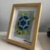 Adorable Framed Felt Mini Sea Turtle -15x20cm