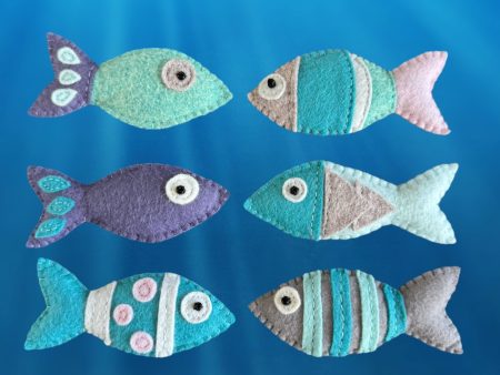 Felt Fish Magnets