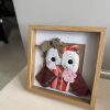 Charming Fabric Owl Wall Art